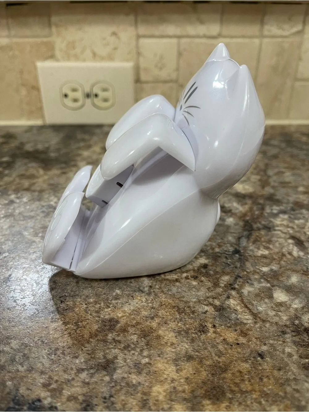 Cat Post It Note Dispenser  Accessory Holder